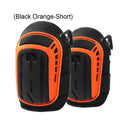Adjustable Knee Pads Professional Joints Feature High-strength EVA Zpaxo short-orange