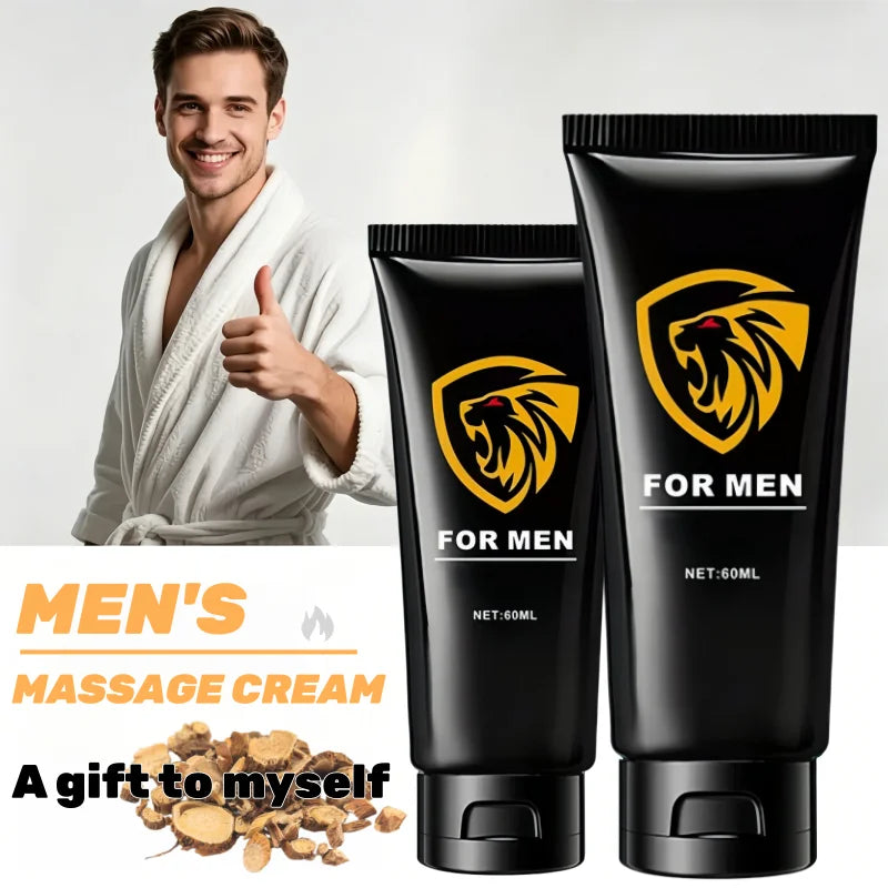 Men's Massage Cream for Intimate Experience Interactive Relaxation Fast Absorption Non-Greasy Promotes Bonding And Comfort Zpaxo Default Title