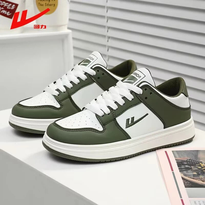 Huili Spring Teenager Low-top Shoes Men's Black White Panda Women Zpaxo