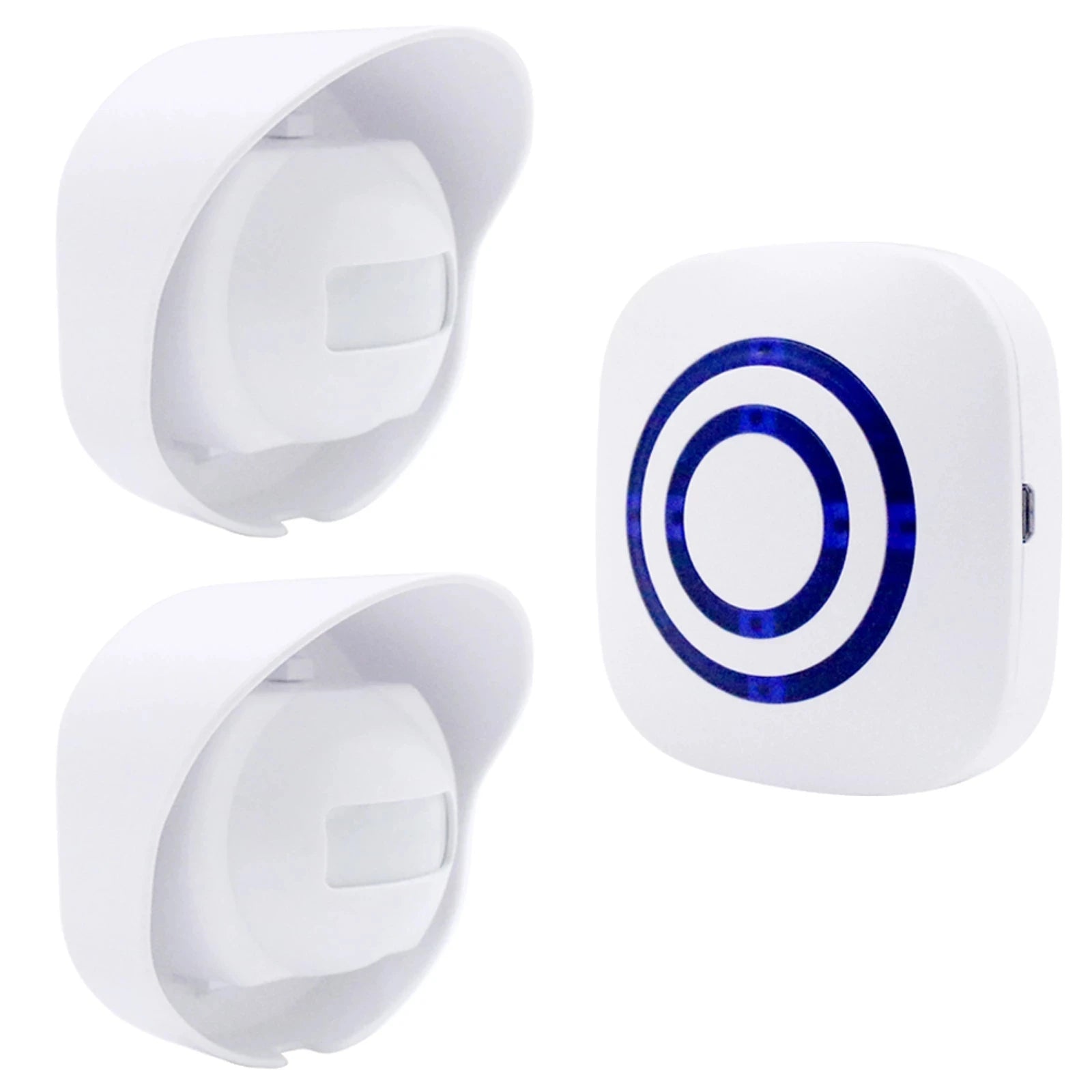 Wireless Waterproof Driveway Alarm System Outdoor Motion Sensor Detector with Doorbell Function Home Security Alarm Zpaxo