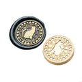 Cats Wax Seal Stamp Card Decorations Animal Series Sealing Waxed