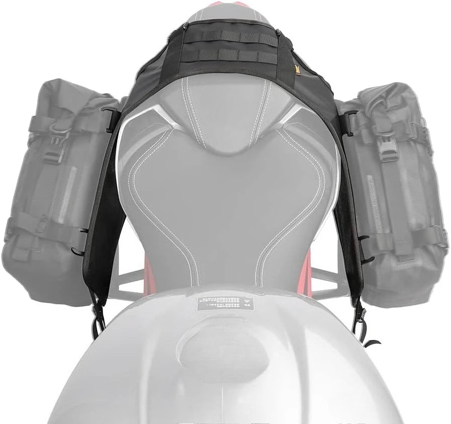 Motorcycle Saddle Bag Base Pad | Universal Tail Rack Install Mat