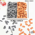 300-Piece 1:35 Mini Bricks – Dollhouse & Diorama Landscaping Miniature Bricks Zpaxo 1 BOX