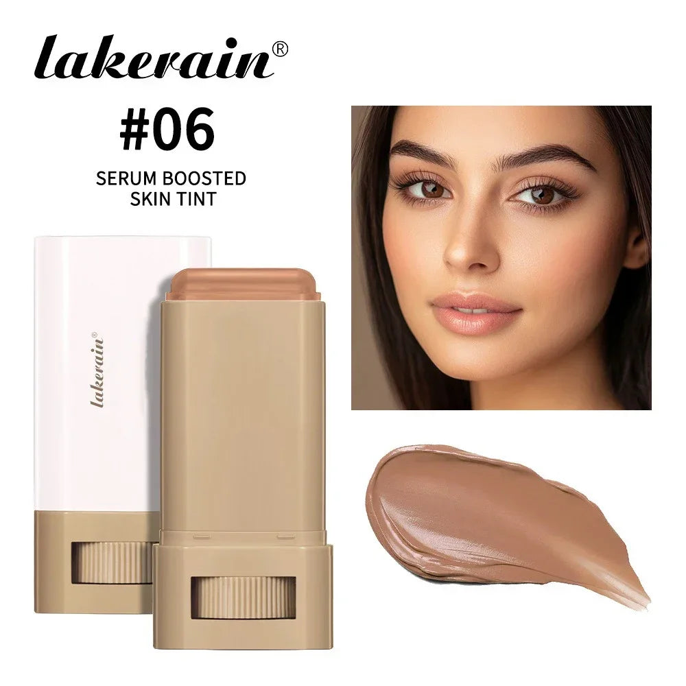 Foundation Stick Balm Skin Bronze Tint Eraser Smooth Plumper
