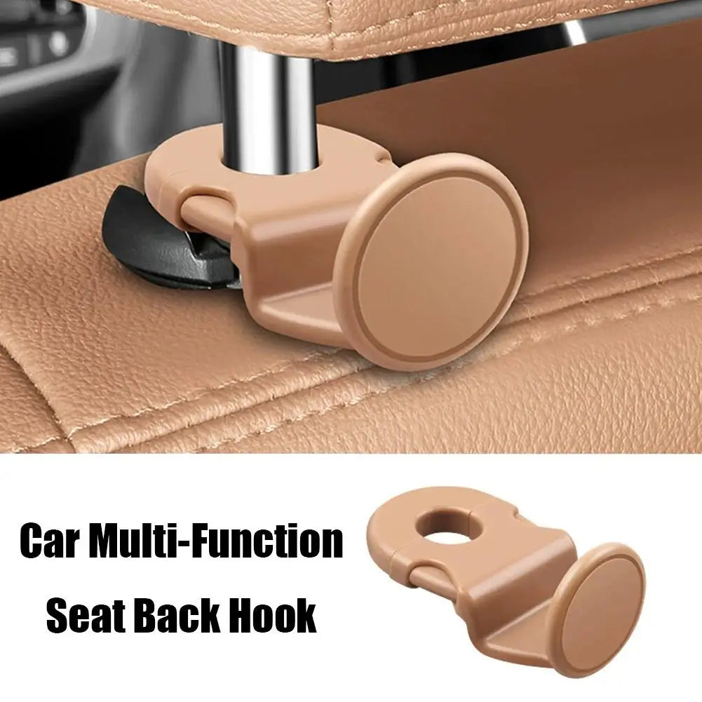 Car Headrest Hook – Heavy-Duty 20KG Back Seat Organizer Car Seat Organizer Zpaxo D