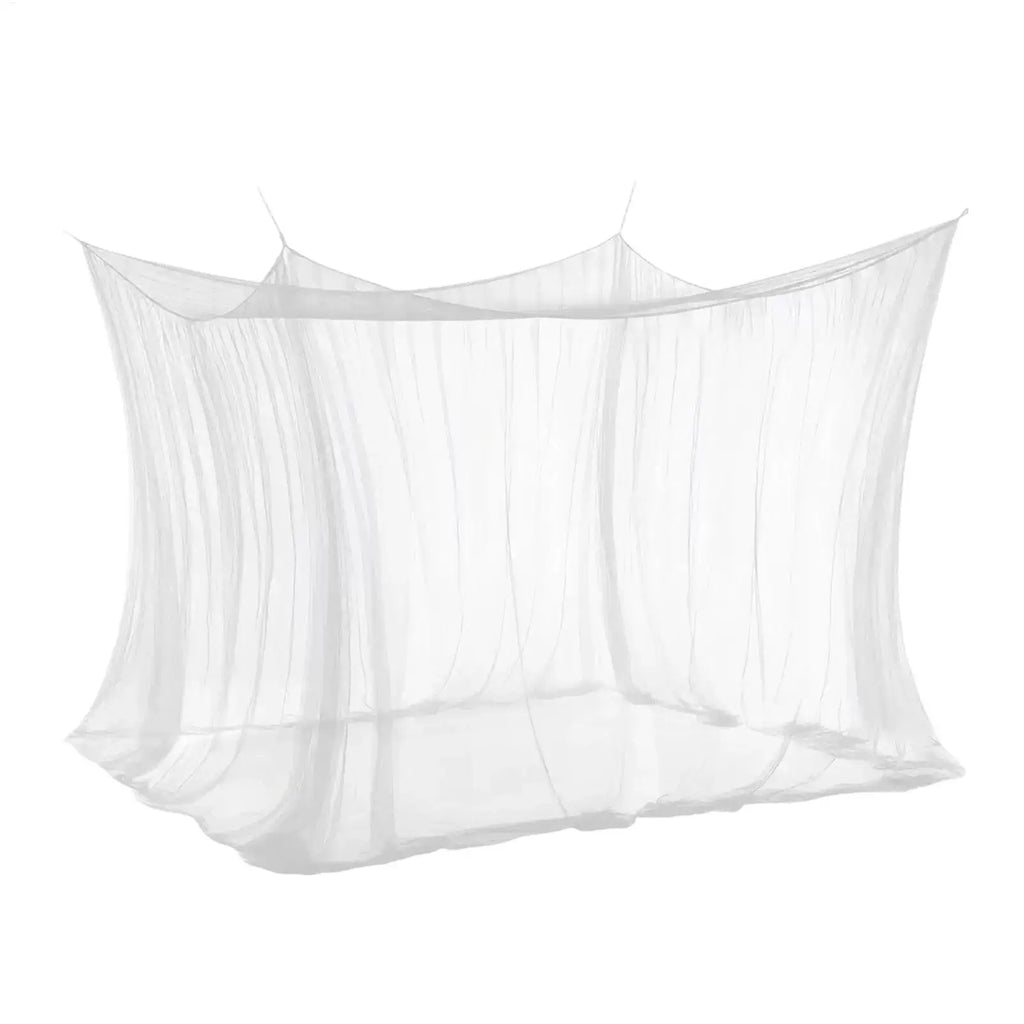 Four-Door Square Mosquito Canopy Net – Bed, Patio & Camping Mosquito Canopy Net Zpaxo