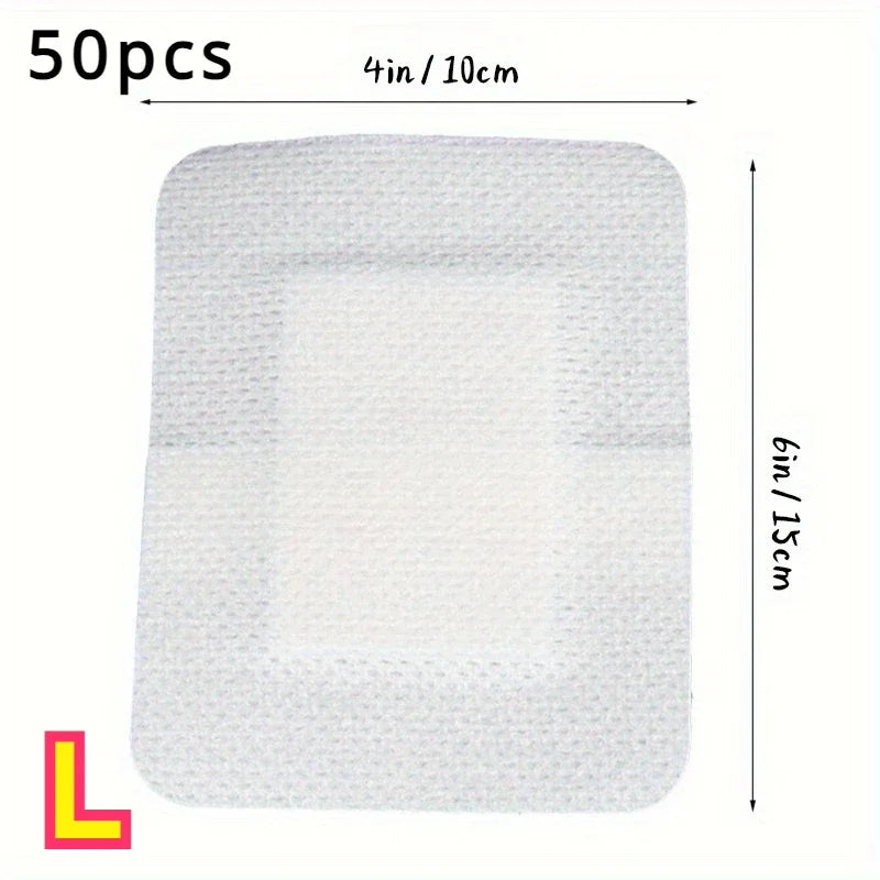 Large Hypoallergenic Wound Dressing Non-woven Medical Adhesive