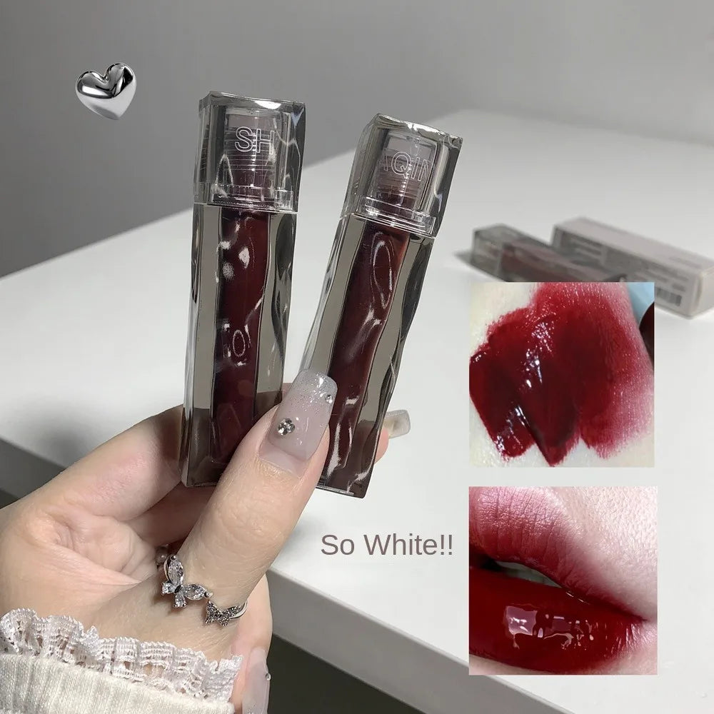 Sexy Red Lip Tint 6 Color Dyeing Lip Gloss Water Crystal Long Lasting Lip Stick Waterproof Moisturizer Liquid Lipstick Makeup Zpaxo