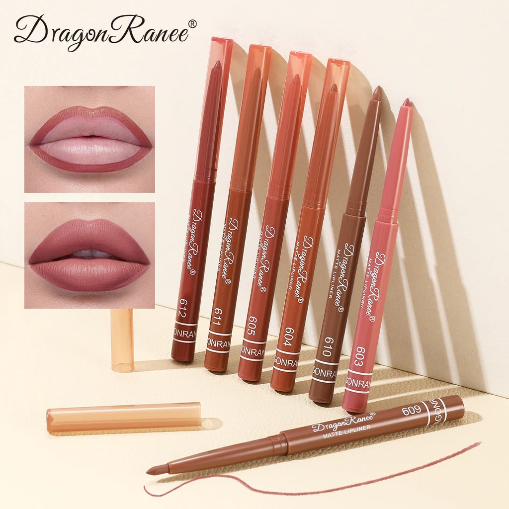 Lip Liner to Outline the Lip Shape, Beginner-Friendly, Natural and Delicate, Waterproof, Matte, Nude Color Lip Liner Zpaxo
