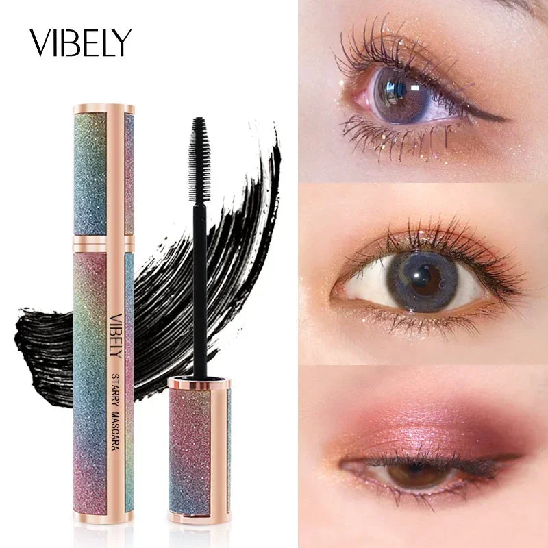 3D Mascara Makeup Lengthening Eyelash Extension Women Waterproof Fast Dry Long-wearing Lasting Mascara Big Eye Cosmetic Zpaxo