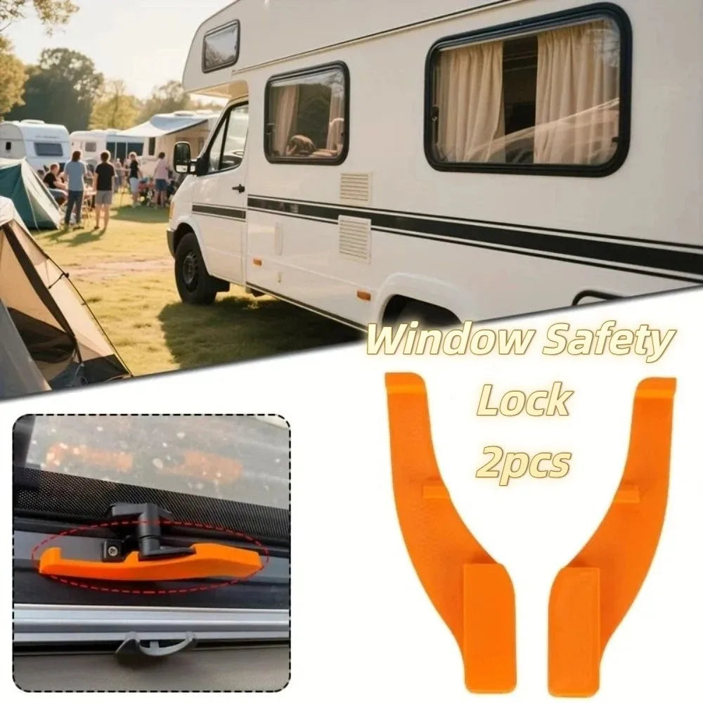 Sturdy Material RV Window Safety Lock Durable Stable Structure Zpaxo