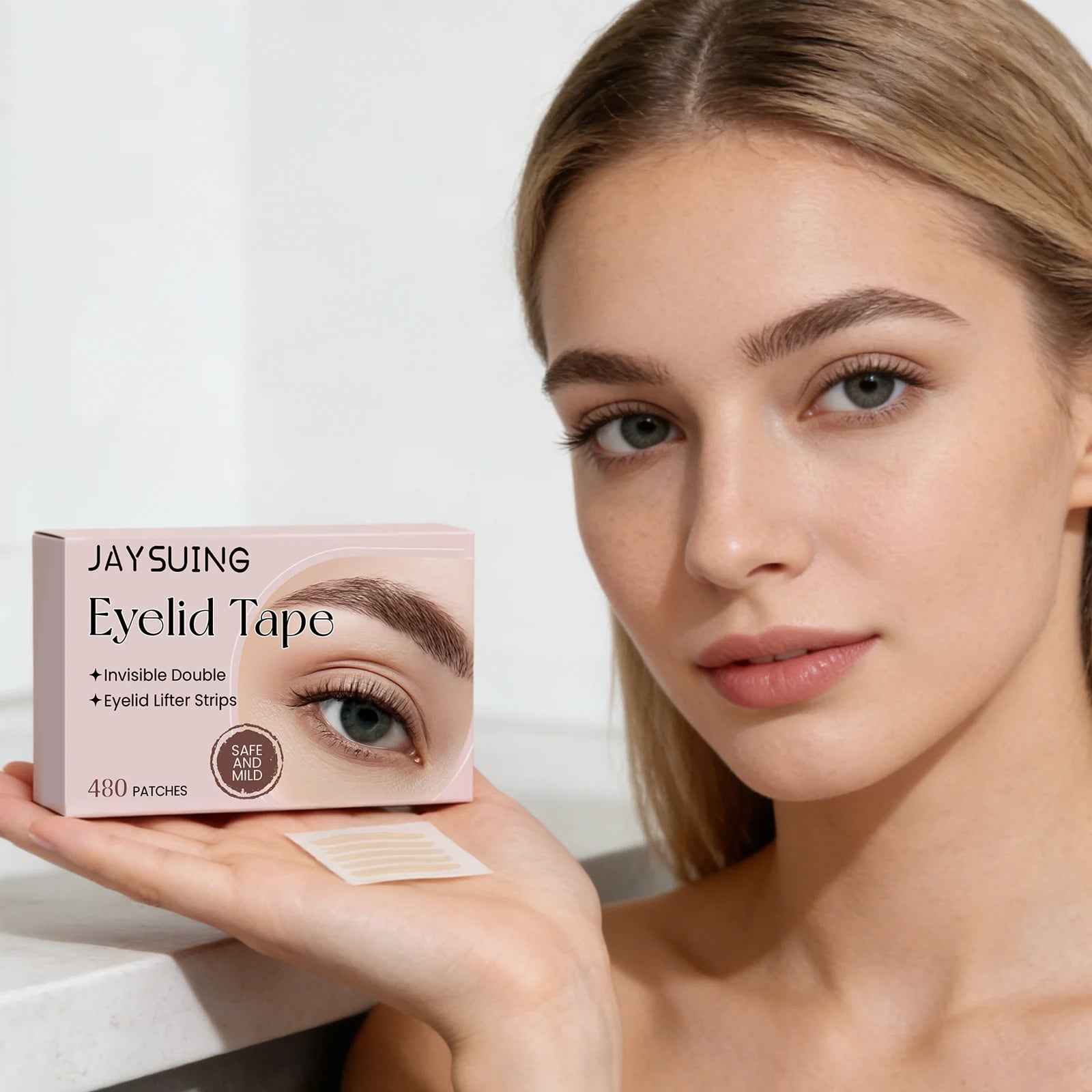 480pcs Invisible Eyelid Tape – Instant Eye Lift Strips Eyelid Lift Tape Zpaxo