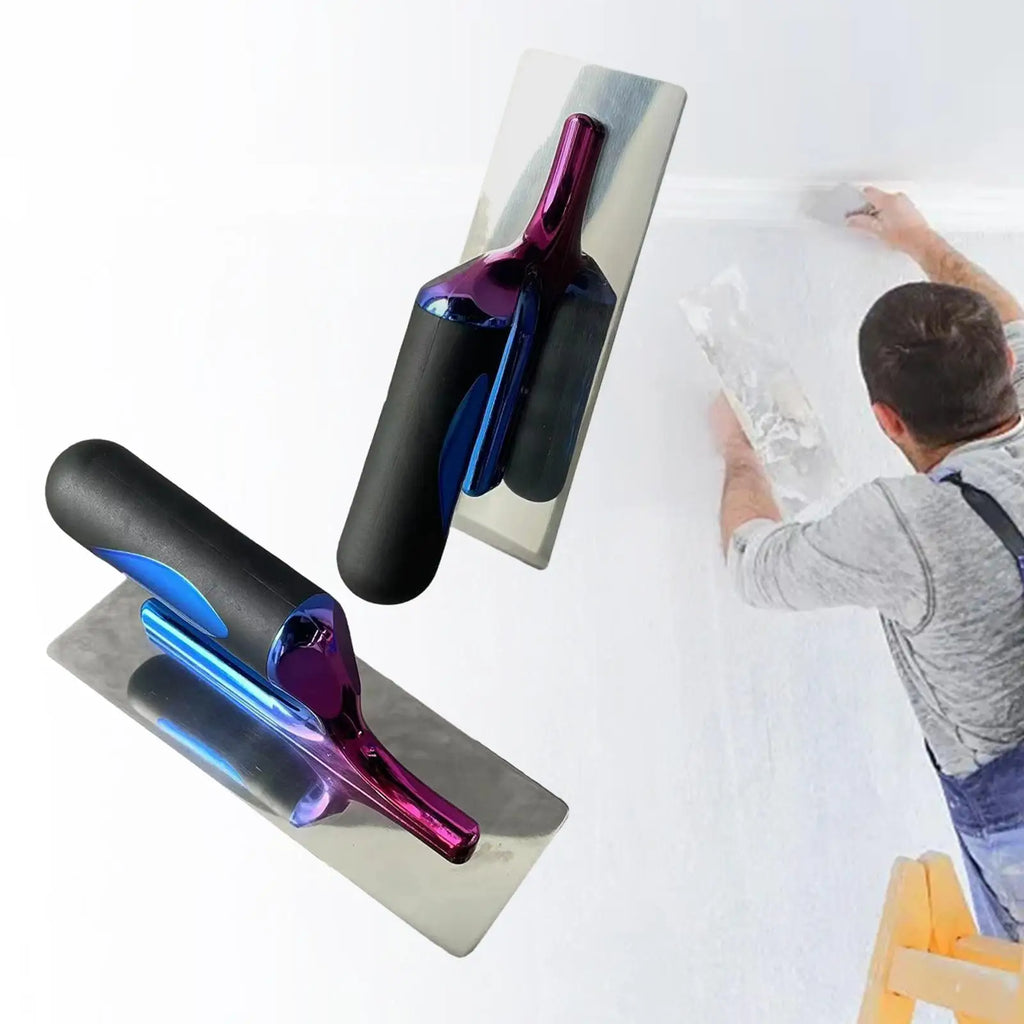 Flat Drywall Finishing Trowel – Stainless Steel Plastering Tool Plastering Trowel Zpaxo