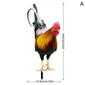 Garden Rooster Statue Chicken Sculpture For Yard Decor Weatherproof Hen Figurine For Patio Backyard Home Outdoor Decoration Zpaxo A