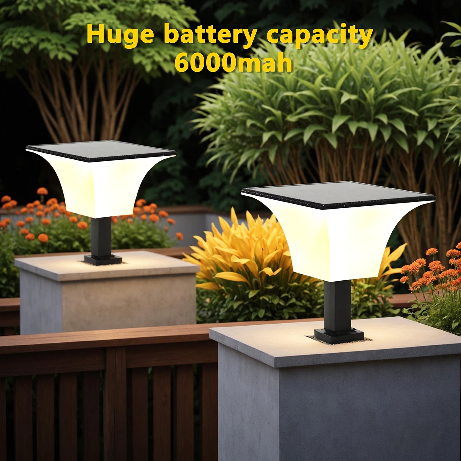 Solar Wall LED Lights Radar Sensor Outdoor Waterproof Stigma Light Zpaxo