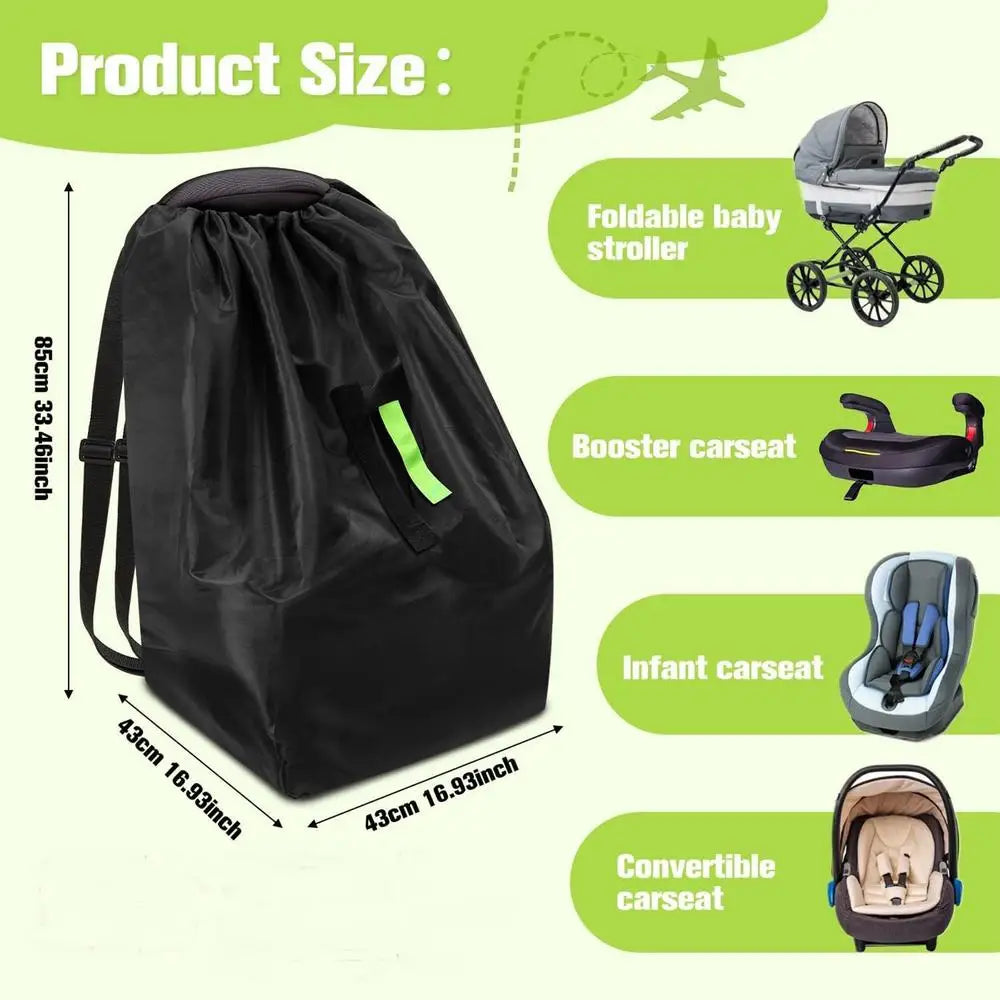 Baby Stroller Travel Bag Waterproof Oxford Cloth Dust Organizer Heavy