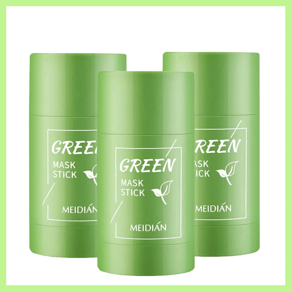 Green Tea Cleansing Stick Mask – Shrink Pores & Remove Blackheads Cleansing Face Mask Zpaxo C