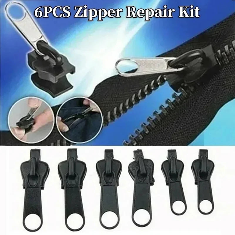 Instant Zipper Repair Kit – Universal Zip Slider Set (6–30 Pcs)