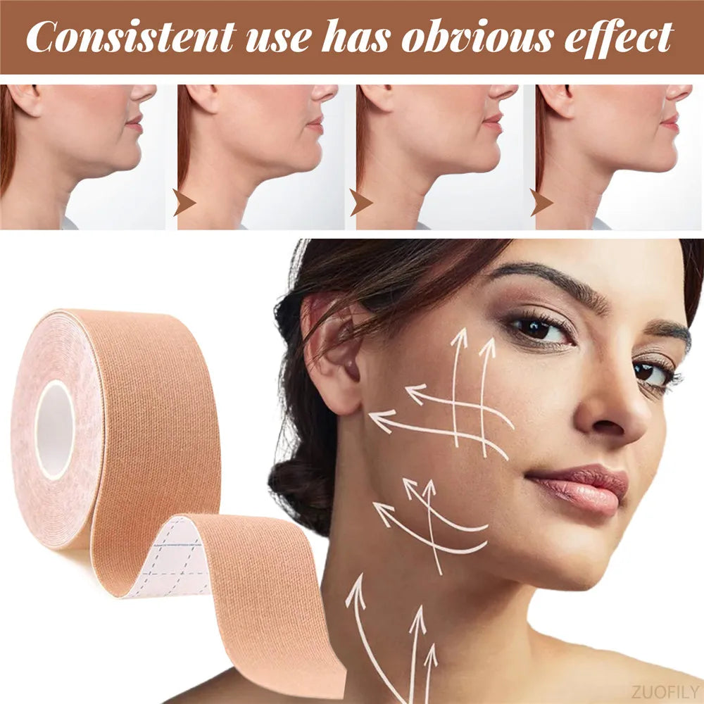 Face Lift Band Face Anti-sagging Lift Remove Eye Wrinkles V-shaped Face Breathable Lifting Face Paste Reusable Face Lift Tape Zpaxo