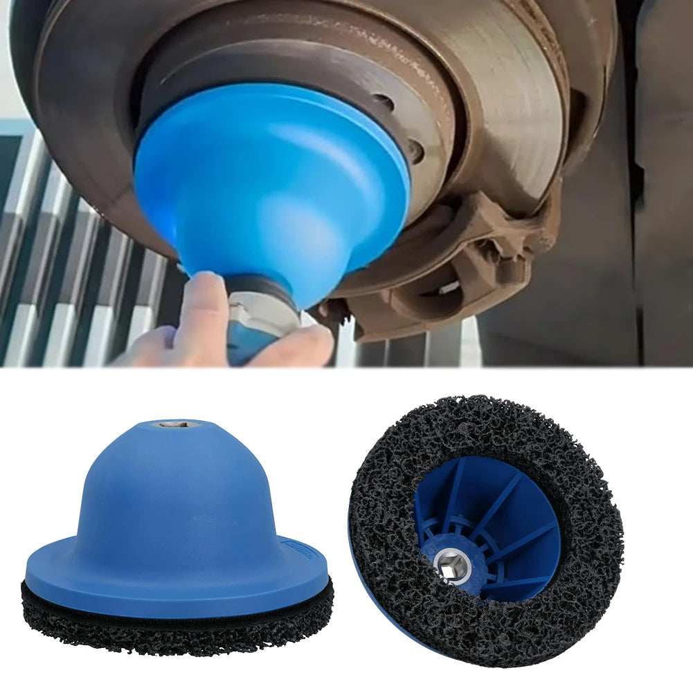 Wheel Hub Grinder Silicon Carbide Disc Brush Rust Removal Tool