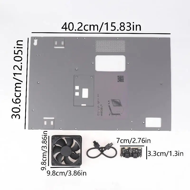For P2S External Exhaust Fan Kit 3D Printer Upgrade Accessories P2S Chamber Exhaust Fan Spare Parts Purify Exhaust Zpaxo