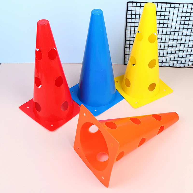 Barrier Football Road Flat Training Cone Perforated Sign Obstacles Zpaxo