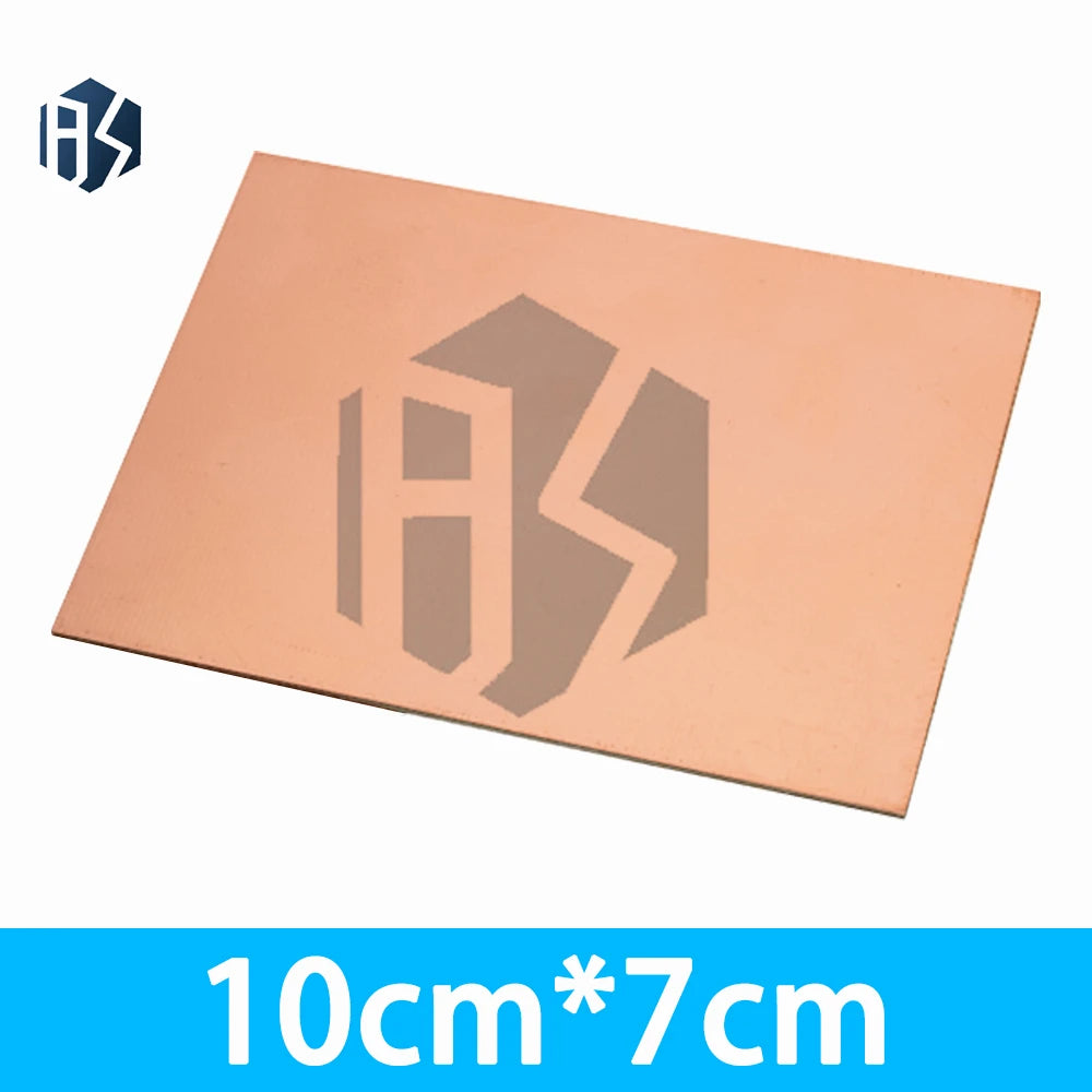 70x100mm Single-sided FR4 Copper Clad Laminate Blank PCB Board DIY Zpaxo