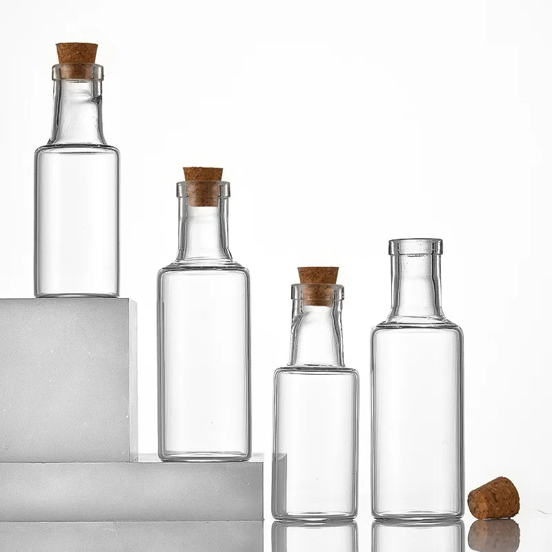 Mini Glass Bottle with Cork – DIY Gift & Party Decoration