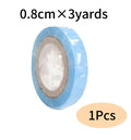 Hair System Tape Double Side Ultra Hold Hair Extension Tapes For Lace Closure 3Yards Lace Front Wig Glue Zpaxo 0.8cm width 3yards