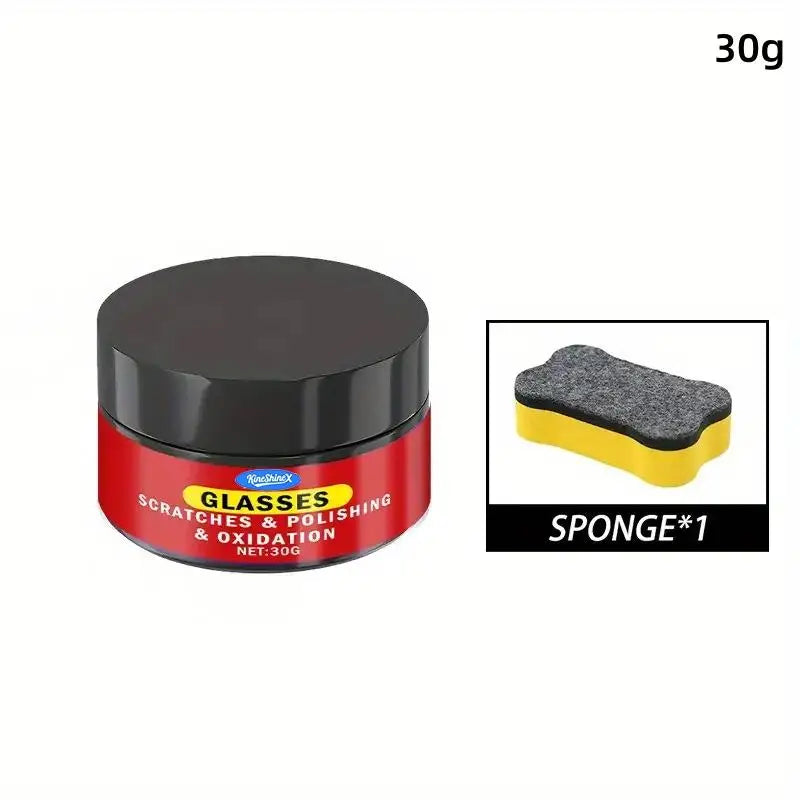 Glass Scratch Repair Wax – Car Windshield & Multi-Surface Polish