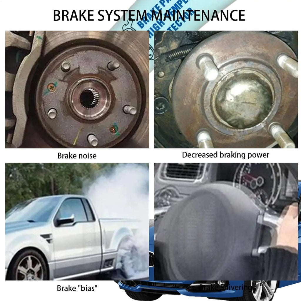 Brake Pads Grease Stable Wide Temperature Range Brake Grease Long Lasting for Automotive Assembly Lubricants Zpaxo
