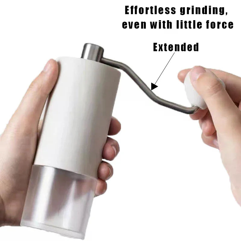 Stainless Steel Manual Coffee Grinder Portable Home Leisure Zpaxo