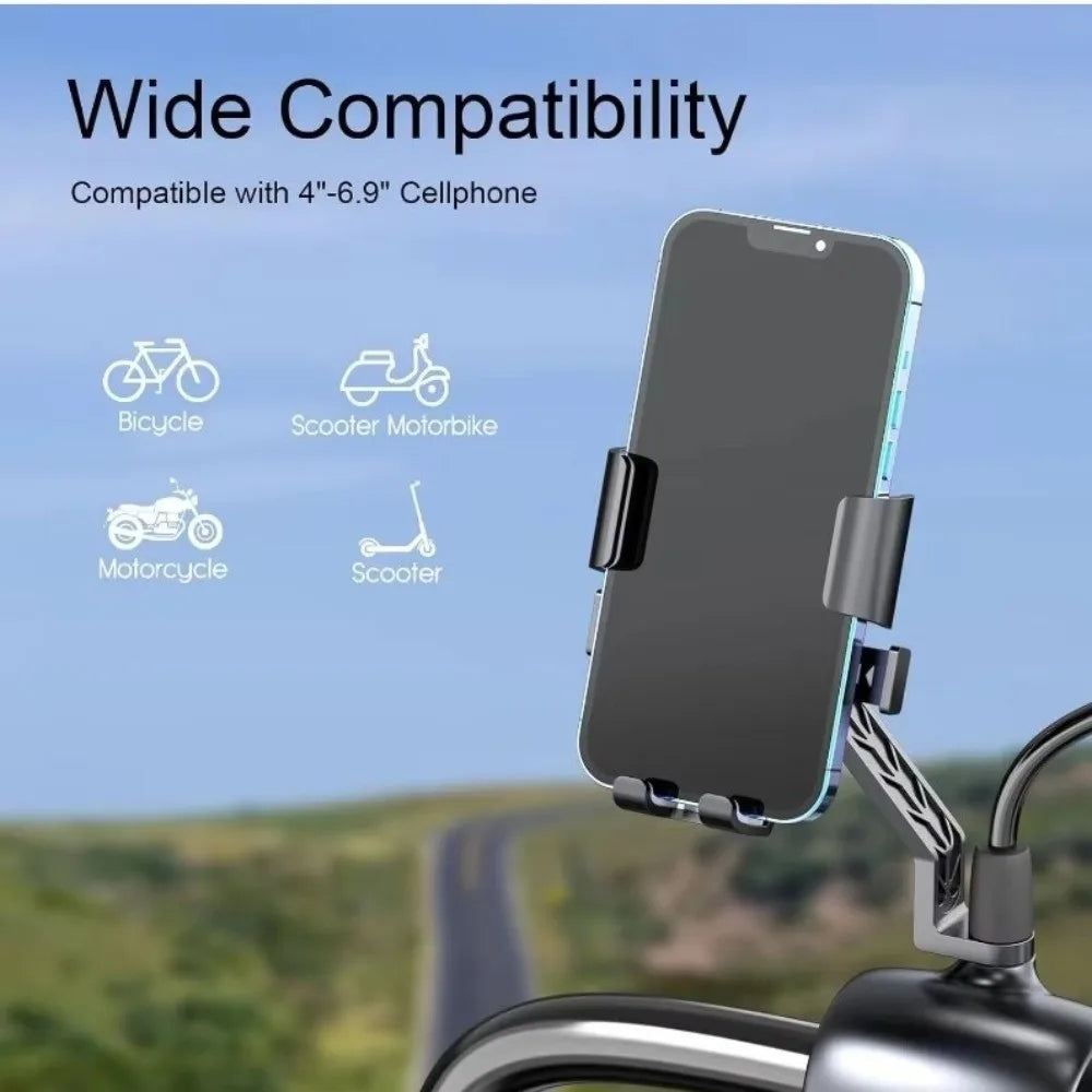 360 Rotatable Bike Phone Holder Shockproof Universal Navigation Zpaxo