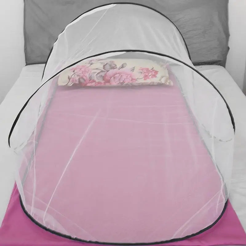 Portable Fly Net Tent Folding Mosquito Nets Ultralight Sleeping Bag Travel Netting Tent Summer Accessories For Camping Traveling Zpaxo