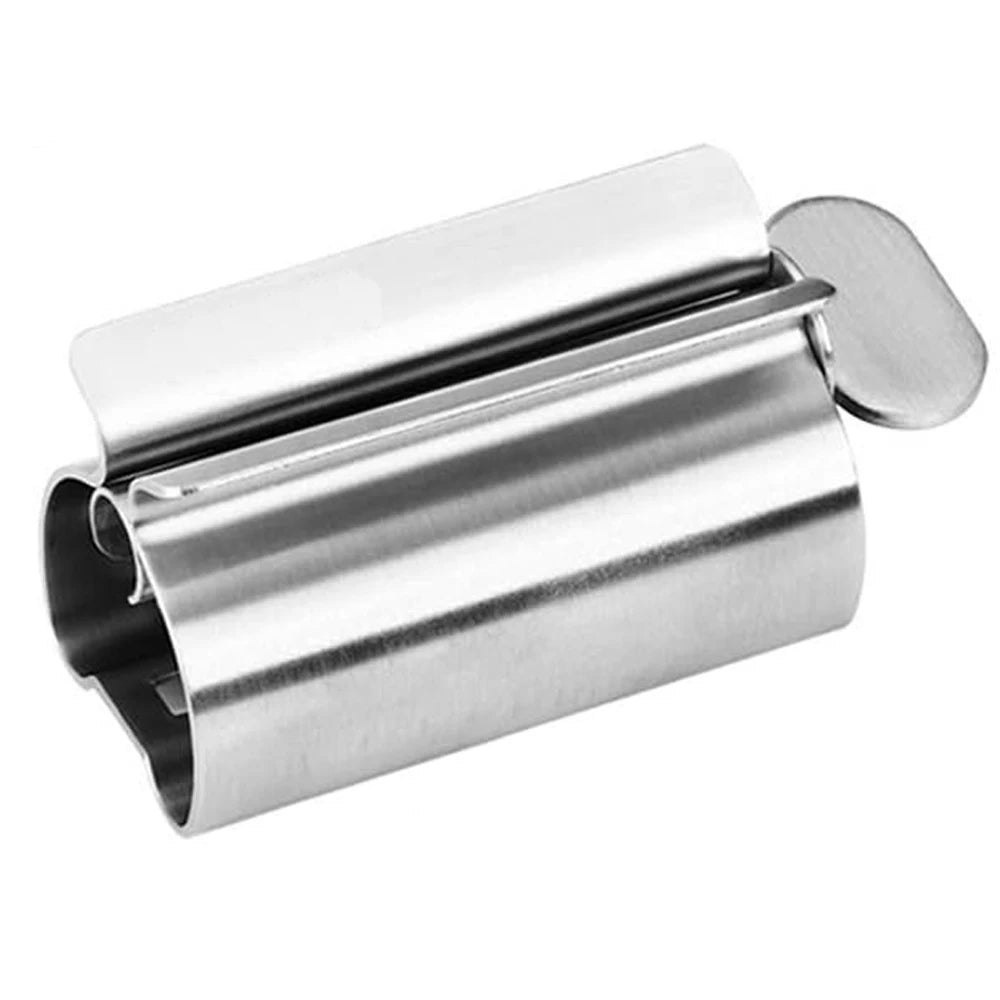 1pc Stainless Steel Wringer Roller Rotate Dispenser for Ointments Cosmetics Bathroom Accessories Toothpaste Squeezer Tube Roller Zpaxo 1pc silvery
