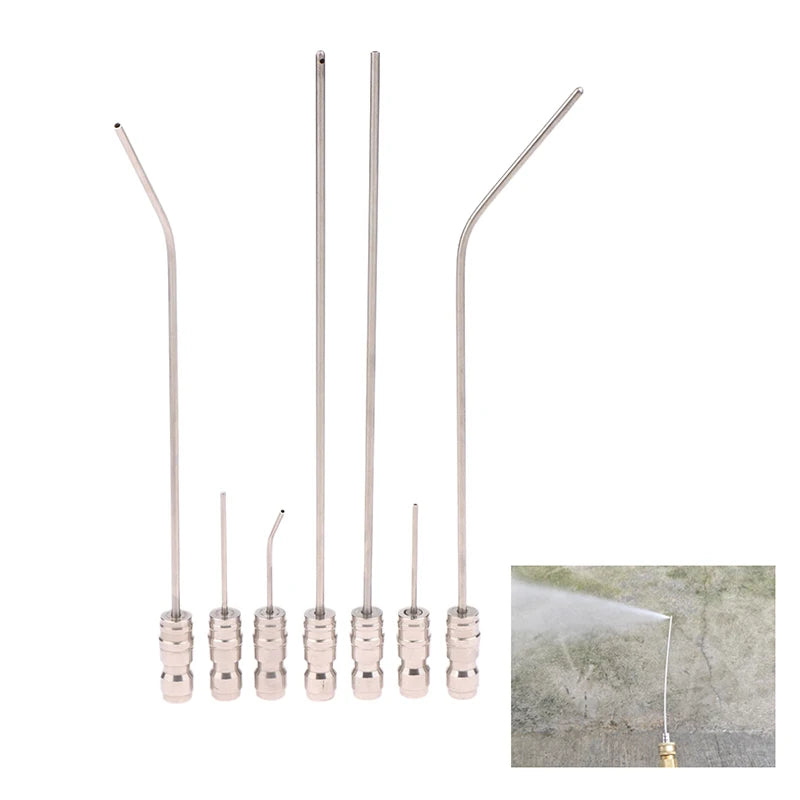 Stainless Steel Pressure Cleaning Needle Nozzle 1 4 Quick Connect