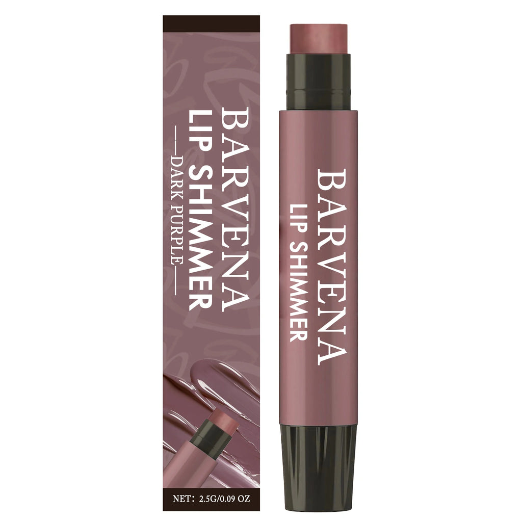 Dark Purple Tinted Lip Balm Stick – Moisturizing Shimmer Gloss Tinted Lip Balm Zpaxo 1Pcs