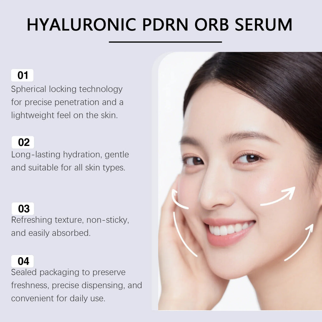 Hoygi Hyaluronic PDRN ORB Serum – Firming Deep Hydration Face Serum Zpaxo