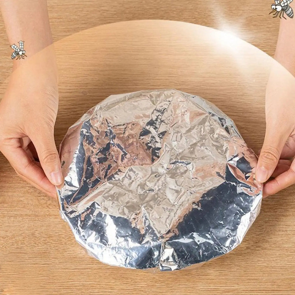 Foil Covers Reusable Thickened Aluminum Food Storage Elastic Stretchy