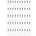Detachable Nail Art Brush Set Wooden Grip Durable Bristles Multi-Functional Nail Polish Brushes Non-Deform Dual-Ended Zpaxo GJ762-04-50pcs