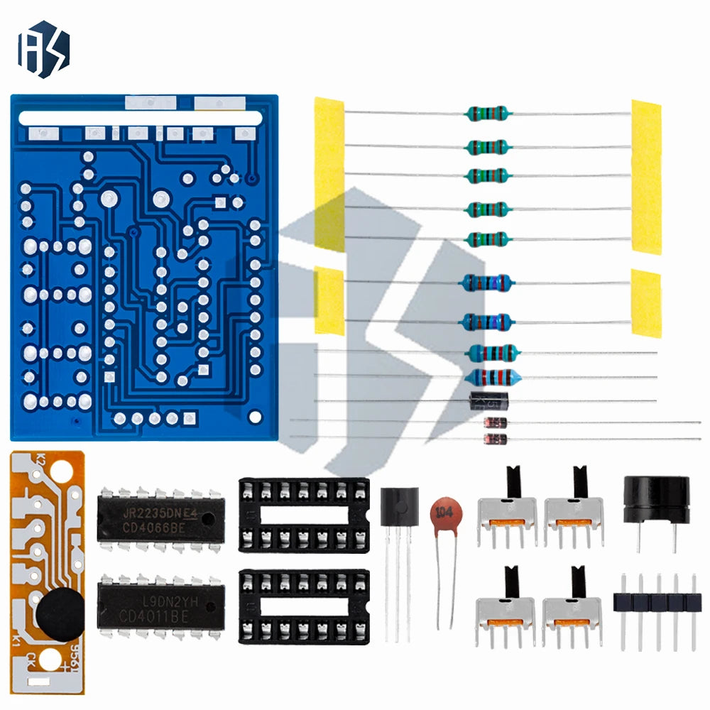 16-Tone Music Sound Box Module DIY Kit BOX-16 - Electronic Components PCB Board for Arduino/ESP8266 DIY Projects Zpaxo