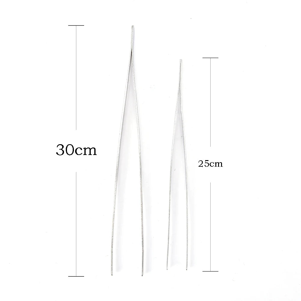 Kitchen Tweezer Utensil BBQ Food Clip Bar Chief Tong Stainless Steel