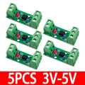 PC817 2 4 8 Channel Optocoupler Isolation Board Voltage Converter Adapter Module 3.6-30V Driver Photoelectric Isolated Module Zpaxo 5PCS 3V-5V