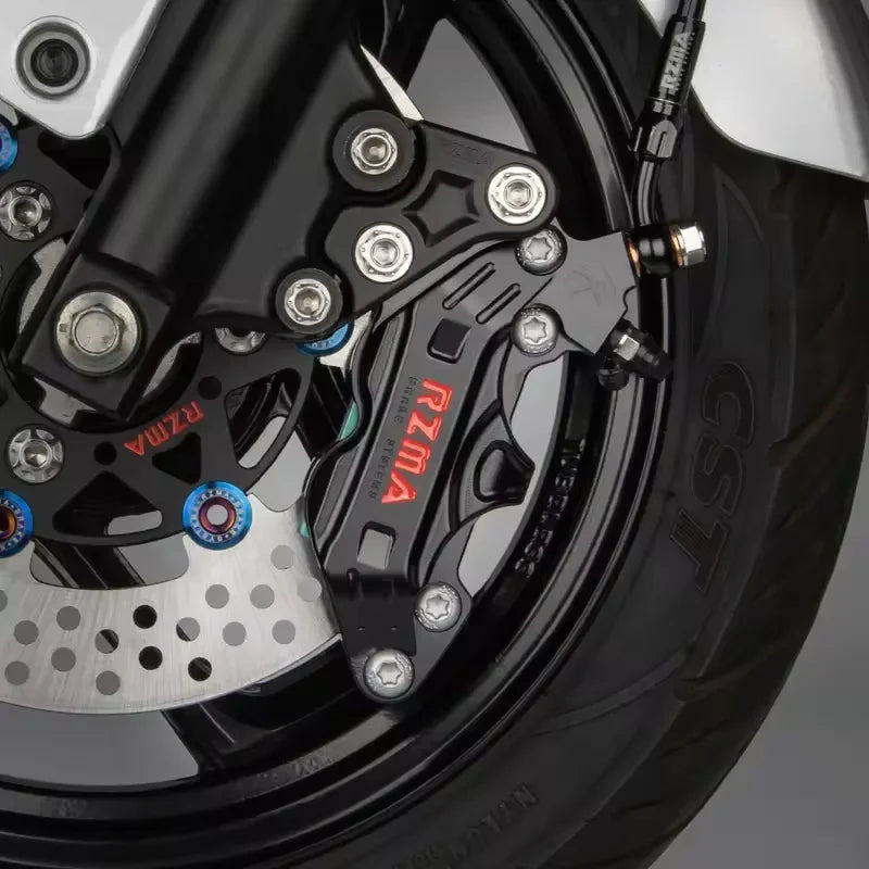 4-Piston CNC Aluminum Disc Brake Caliper – Motorcycle Upgrade