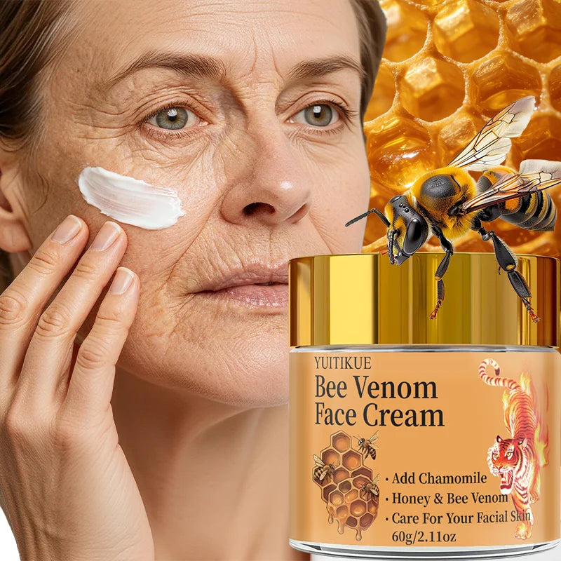 Bee Venom Face Cream 60g – Lift, Firm & Moisturize Skin Anti-Aging Face Cream Zpaxo