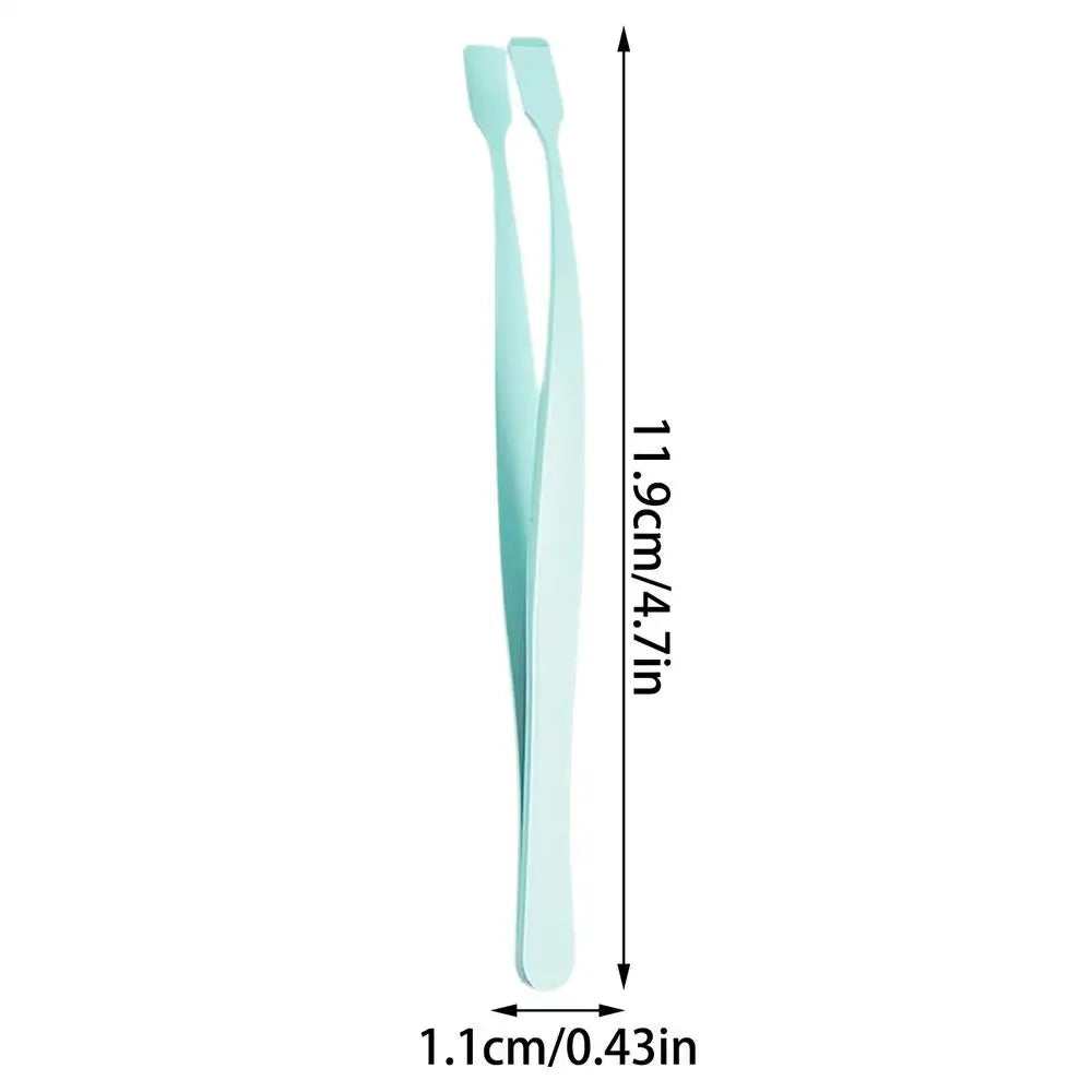 Makeup Tool Lash Applicator Eyelash Cluster Non Slip Tweezers Travel