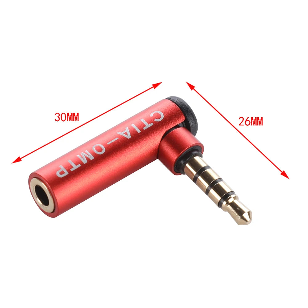 3.5mm Earphone Audio Jack Converter Universal OMTP To CTIA Earphone Converter Stereo Adapter Accessories Zpaxo