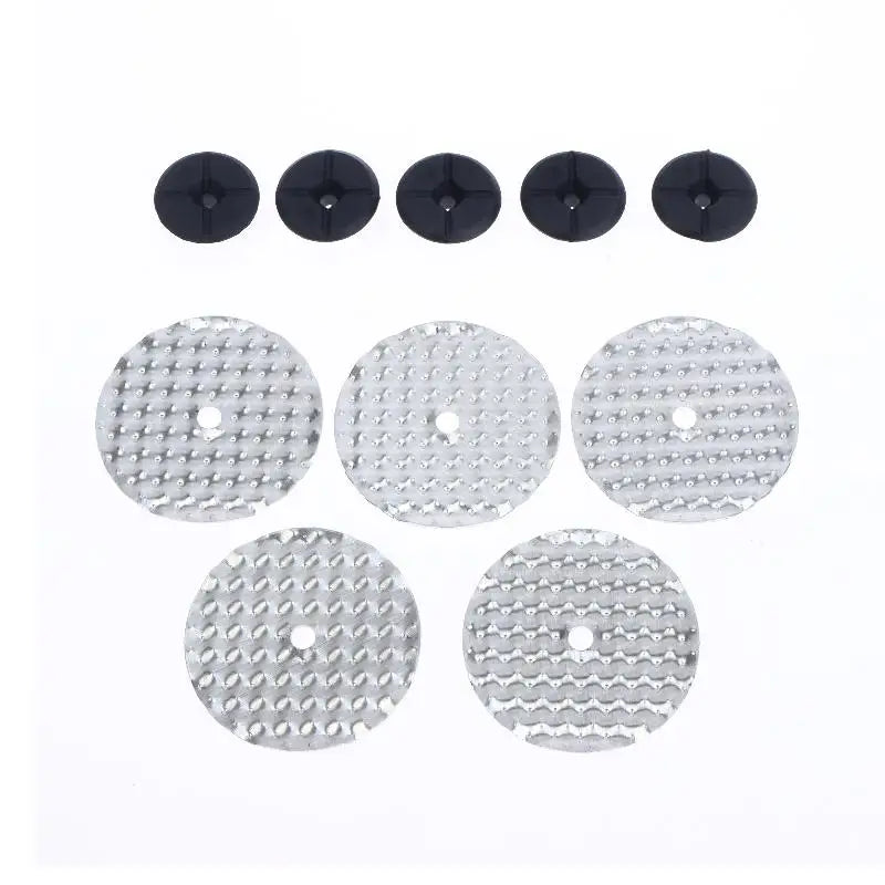 10-Piece Heat Shield Repair Kit – Metal Clips for Skoda Cars