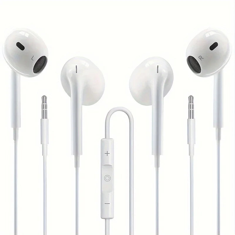 Volume Control Headphones Microphone Android Samsung Iphone Ipad Zpaxo 2packs