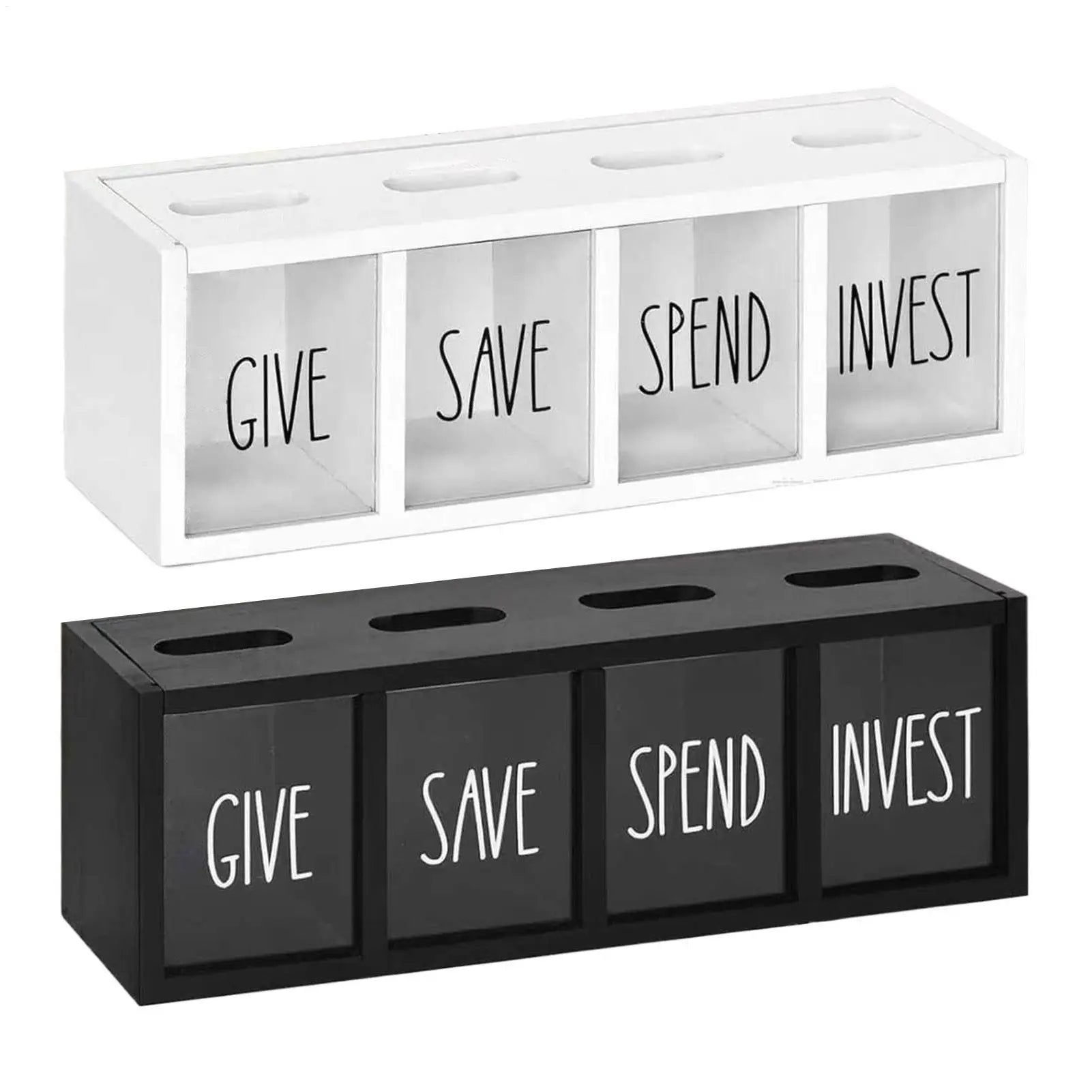 Kids Money Bank Wooden Magnetic Suction Storage Funny Cash Box